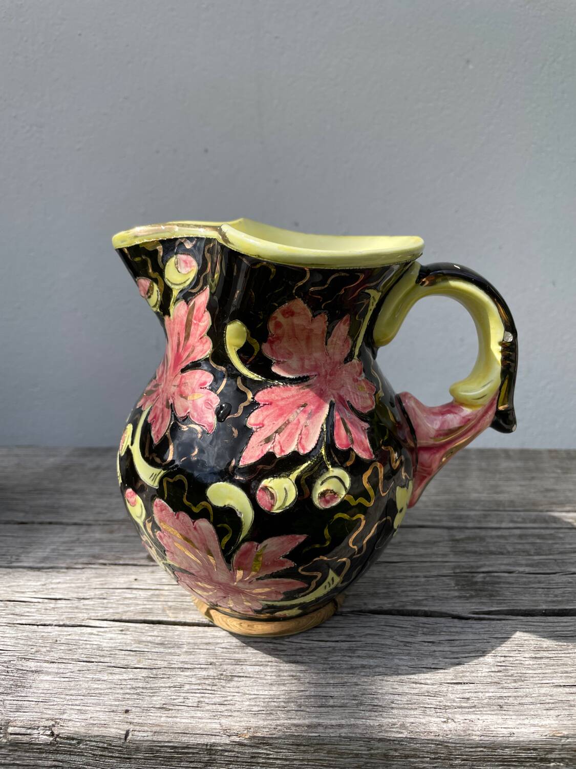 Monaco Vallauris Cerart ceramic vase pitcher