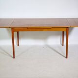 Mid-Century Teak Dining Table from Denmark, Extendable, 1960s
