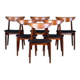 Vintage Rosewood Chairs by Kurt Østervig for KP Furniture, Denmark, 1960s, Set of 6