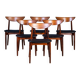 Vintage Rosewood Chairs by Kurt Østervig for KP Furniture, Denmark, 1960s, Set of 6