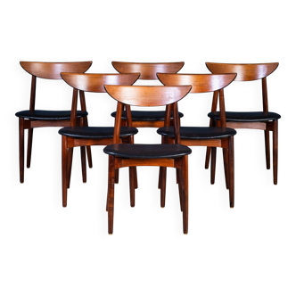 Vintage Rosewood Chairs by Kurt Østervig for KP Furniture, Denmark, 1960s, Set of 6
