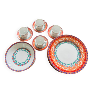 Service assiettes et - indien