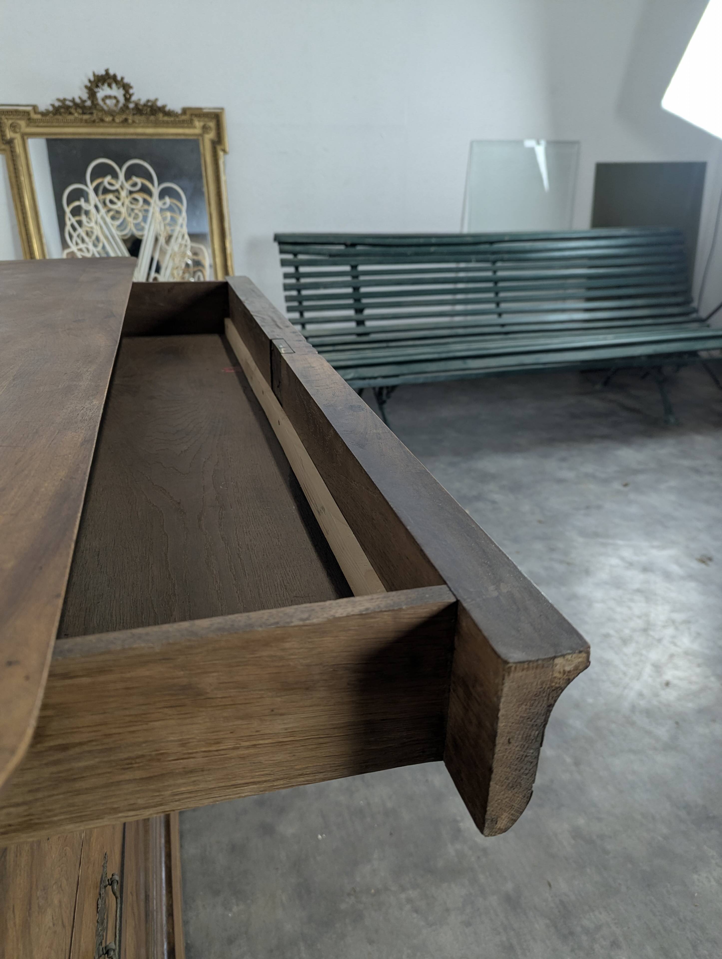 Flamed Mahogany Commode from the Louis Philippe period