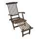 Teak folding steamer deckchair Scan Design - colonial liner style