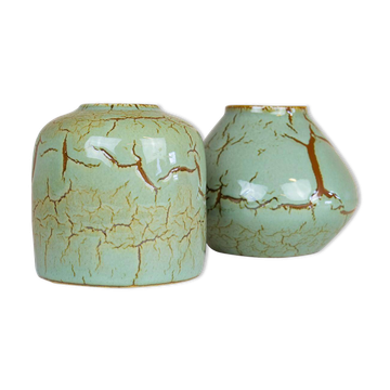 Unique pieces in modern mid-century ceramics by Carl-Harry Stålhane, Rörstrand, Sweden.