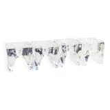 Set of 4 candle holders JUHAVA OY Finland Ri-Jalka 1970