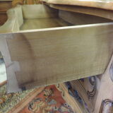 Louis xv-style chest of drawers in cherry