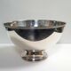 Large silver metal champagne basin