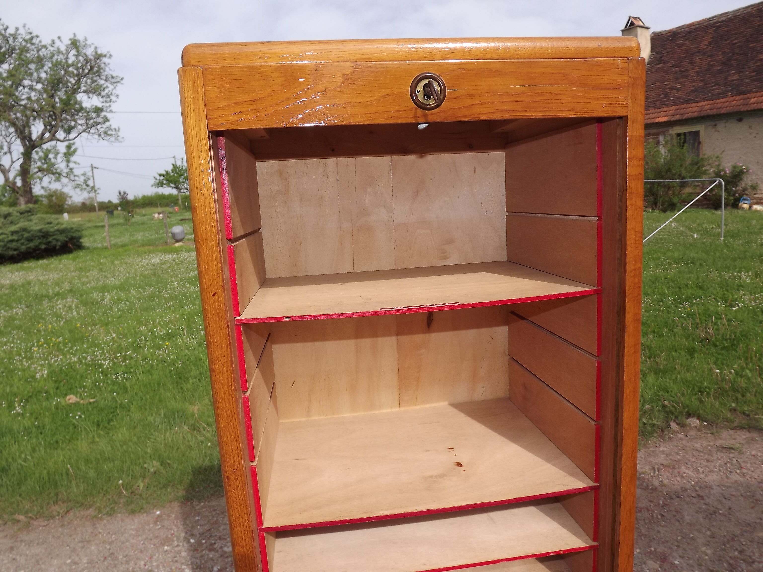 Furniture oak years 30 curtains