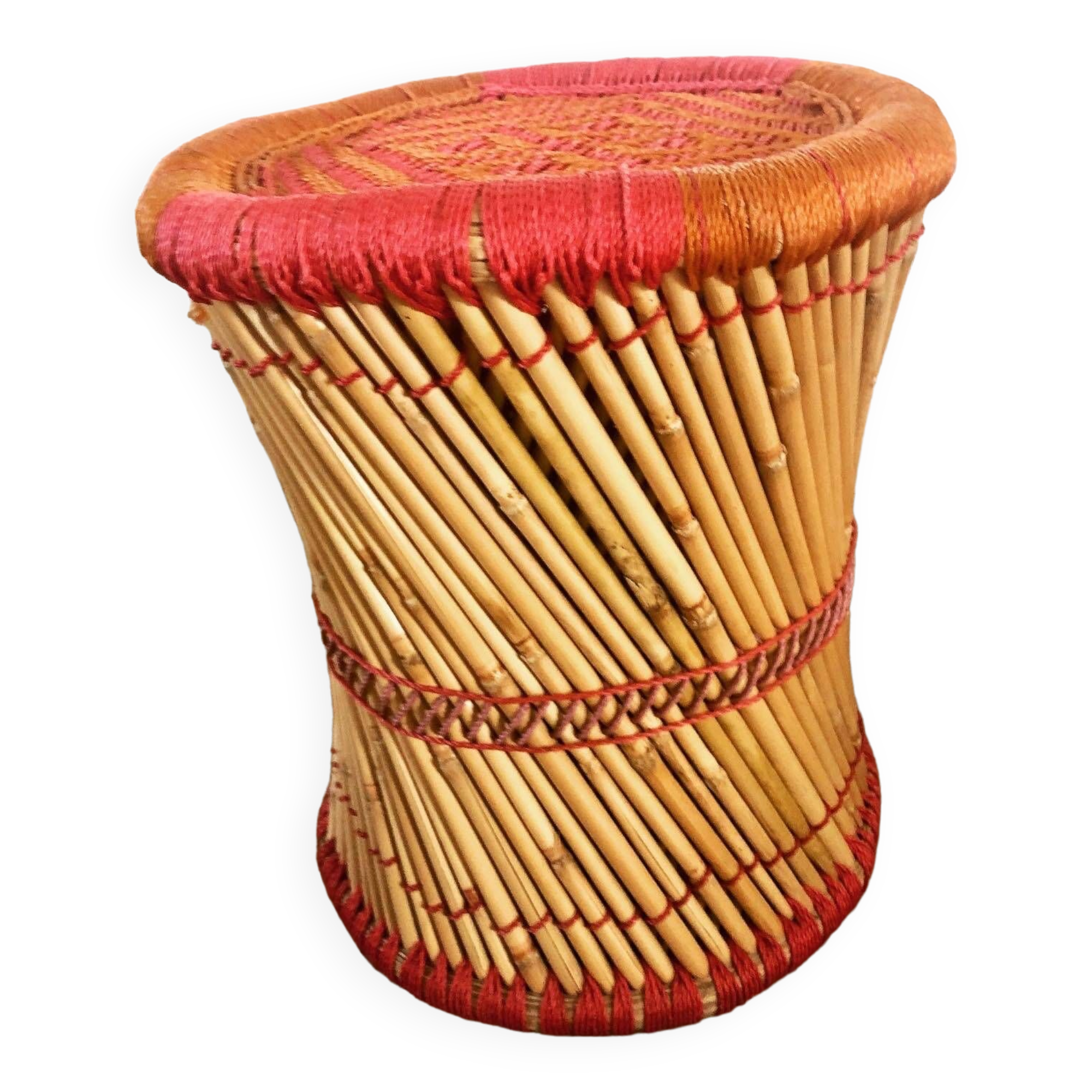 Rattan stool