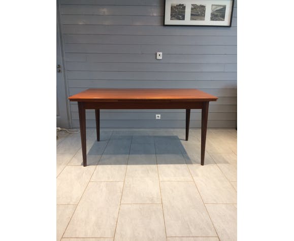 Vintage table with extensions from the years 60