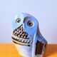 Ceramic owl signed 60s