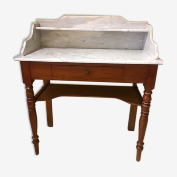 Marble tray pine toilet Cabinet