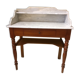 Marble tray pine toilet Cabinet