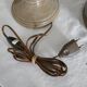 Wooden lamp foot
