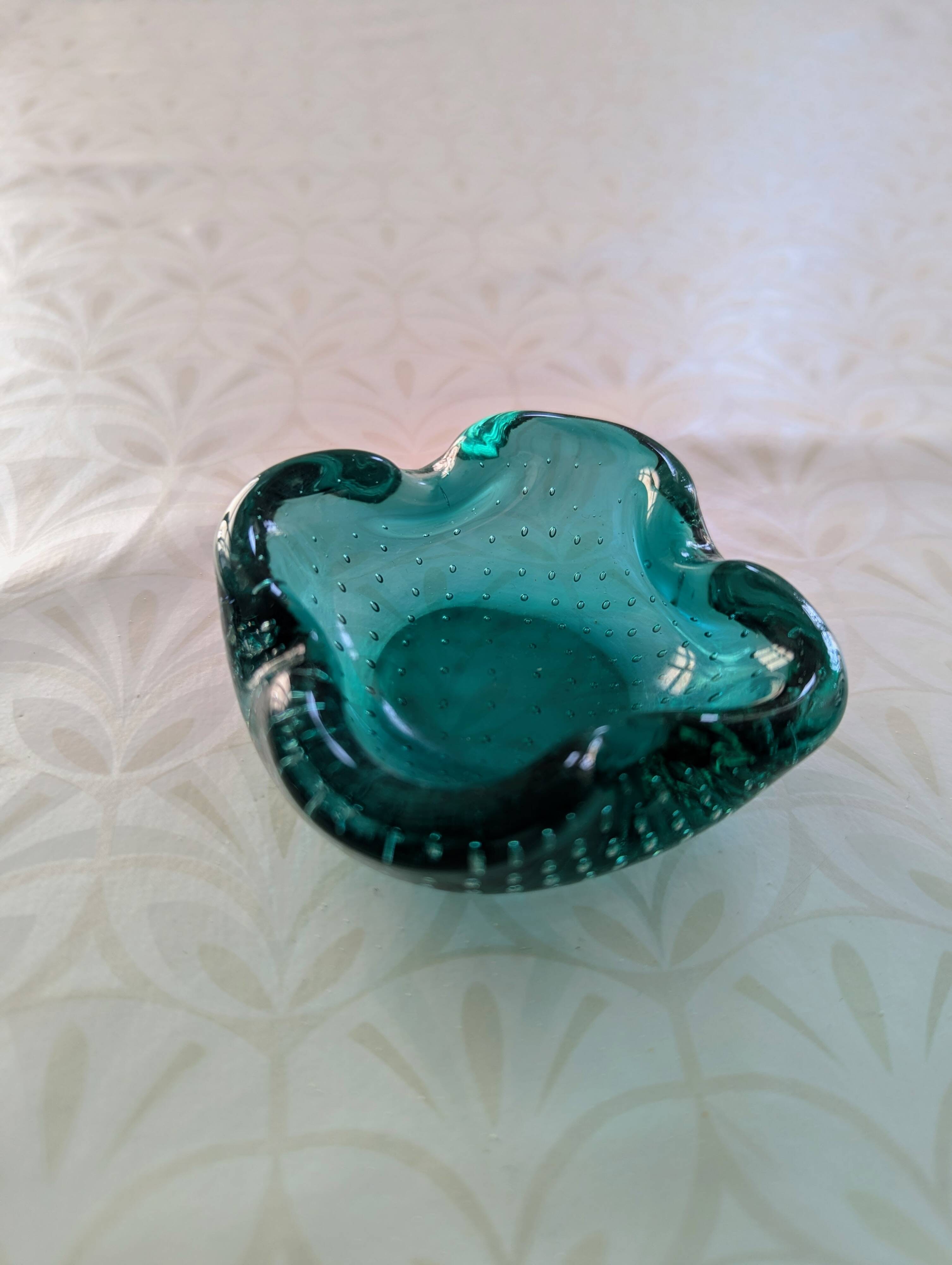 Murano ashtray pocket emptier