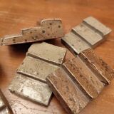 6 portes couteaux en grès émaillé