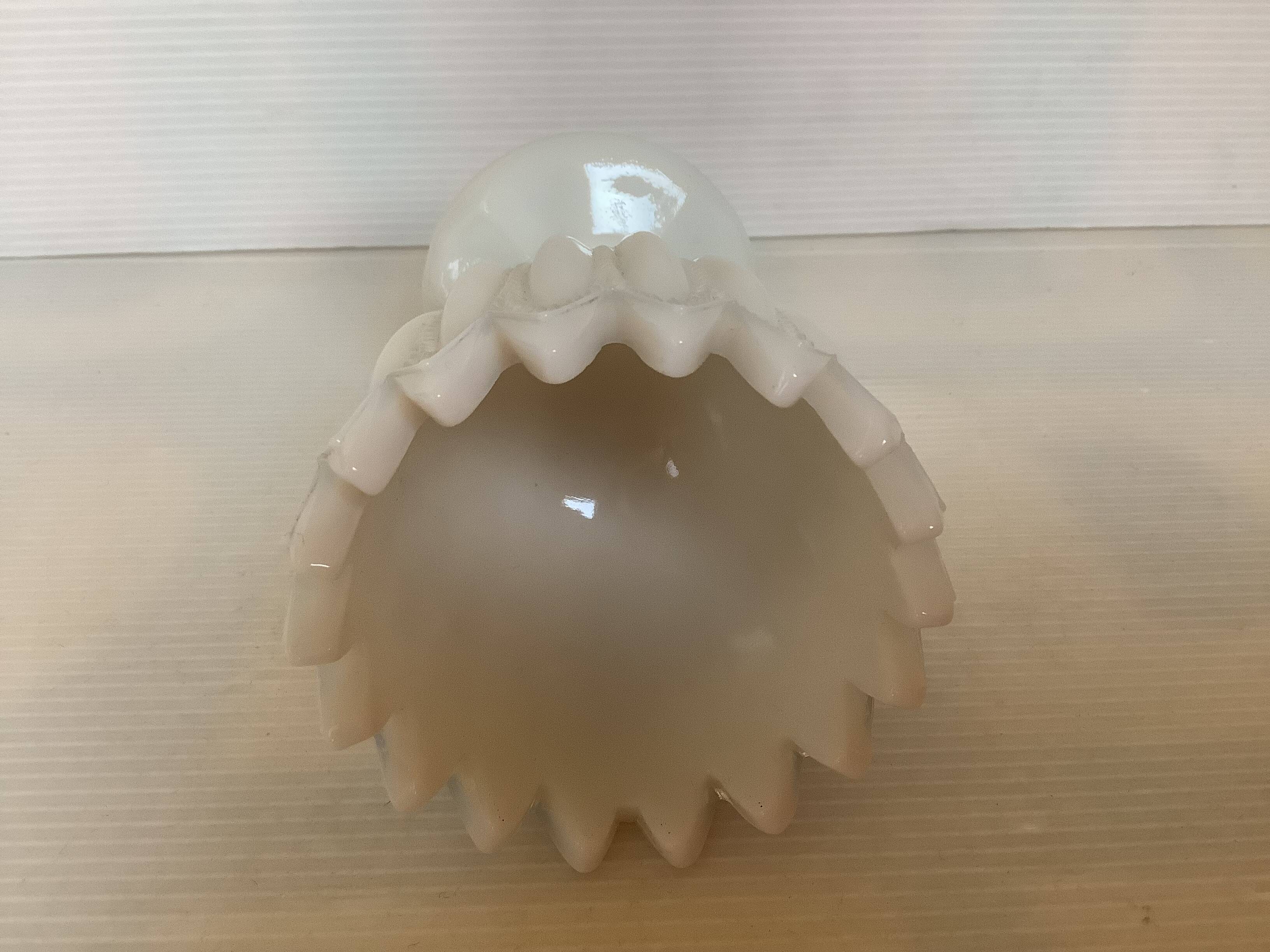 Opaline pearl chalice ring