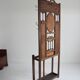 Vintage 1930s Art Deco Entrance Cloakroom / Coat Rack