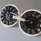 Pair of Teti Artemide Vico Magistretti wall lights