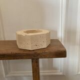 Travertine ashtray