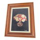 Oil canvas painting Cherries and Anemones