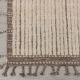 Ivory grey wool rug 150/250cm