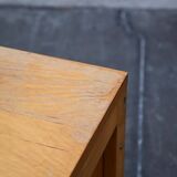 Light wood desk