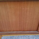 Scandinavian teak row of the 50s