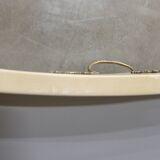 Wooden TV cabinet, 1 drawer, 2 storage spaces, Taupe patina