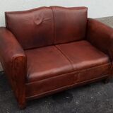 Leather bench style mustache