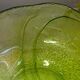 Saladier en verre vert
