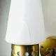 Brass Coloured Double Wall Lamp By Hans-Agne Jakobsson For Markaryd, Sweden, 1960'S