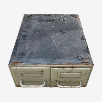 Metal locker 2 drawers