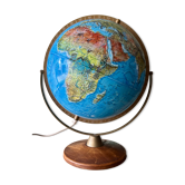 Globe terrestre lumineux en relief – Scan-globe modèle 3Z Gyroscopique
