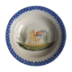 Rooster plate and basket of the Charolles factory