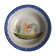 Rooster plate and basket of the Charolles factory