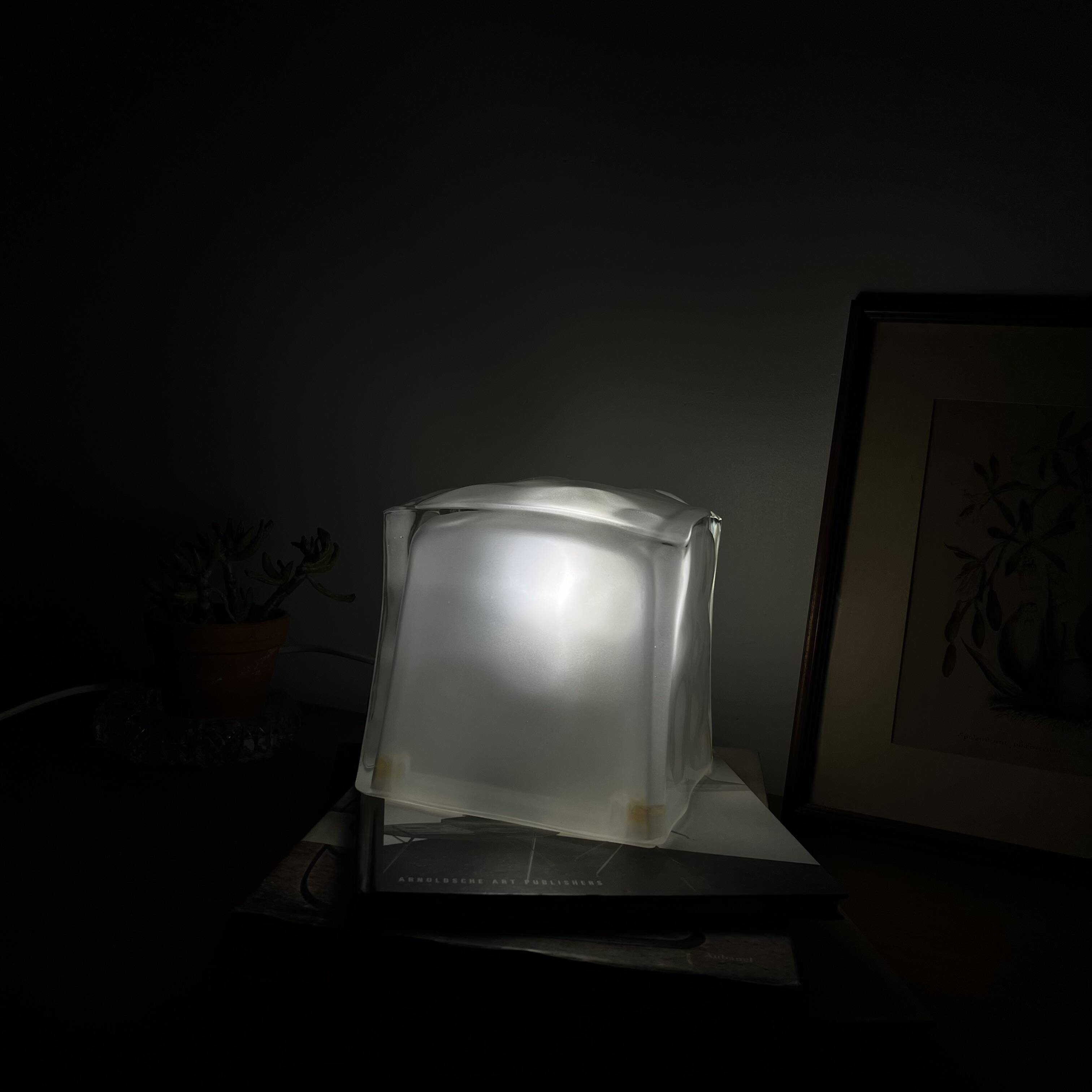 Ikea ice cube lamp 90 table lamp desk bedside