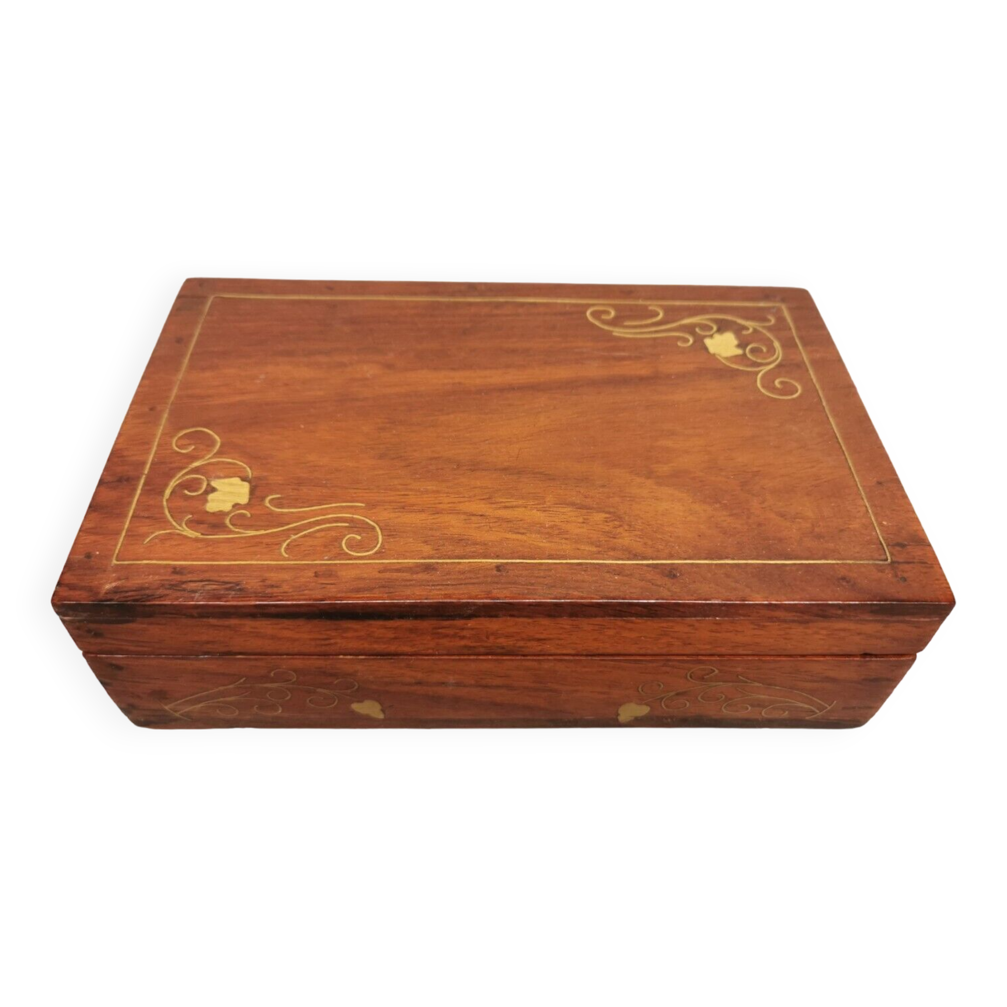 Cigar Box , Games , Wooden Jewelry Box marquetry
