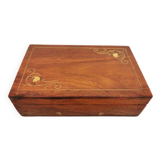 Cigar Box , Games , Wooden Jewelry Box marquetry