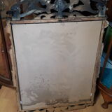 Mirror features rococo style, 77x58cm