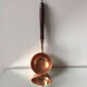 Copper ladle with rosewood handle mid century denmark