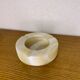 Vintage white marble ashtray