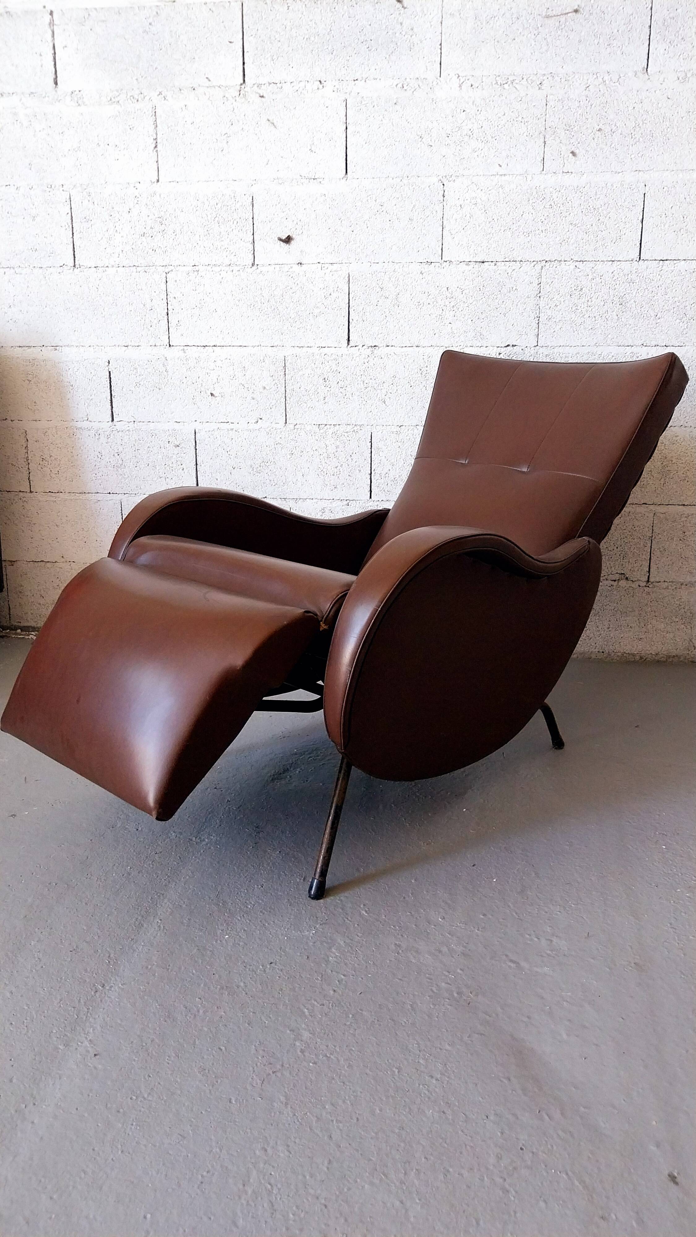 Calypso armchair by Bernard Dujardin 1950