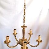 Lustre en bronze 6 feux