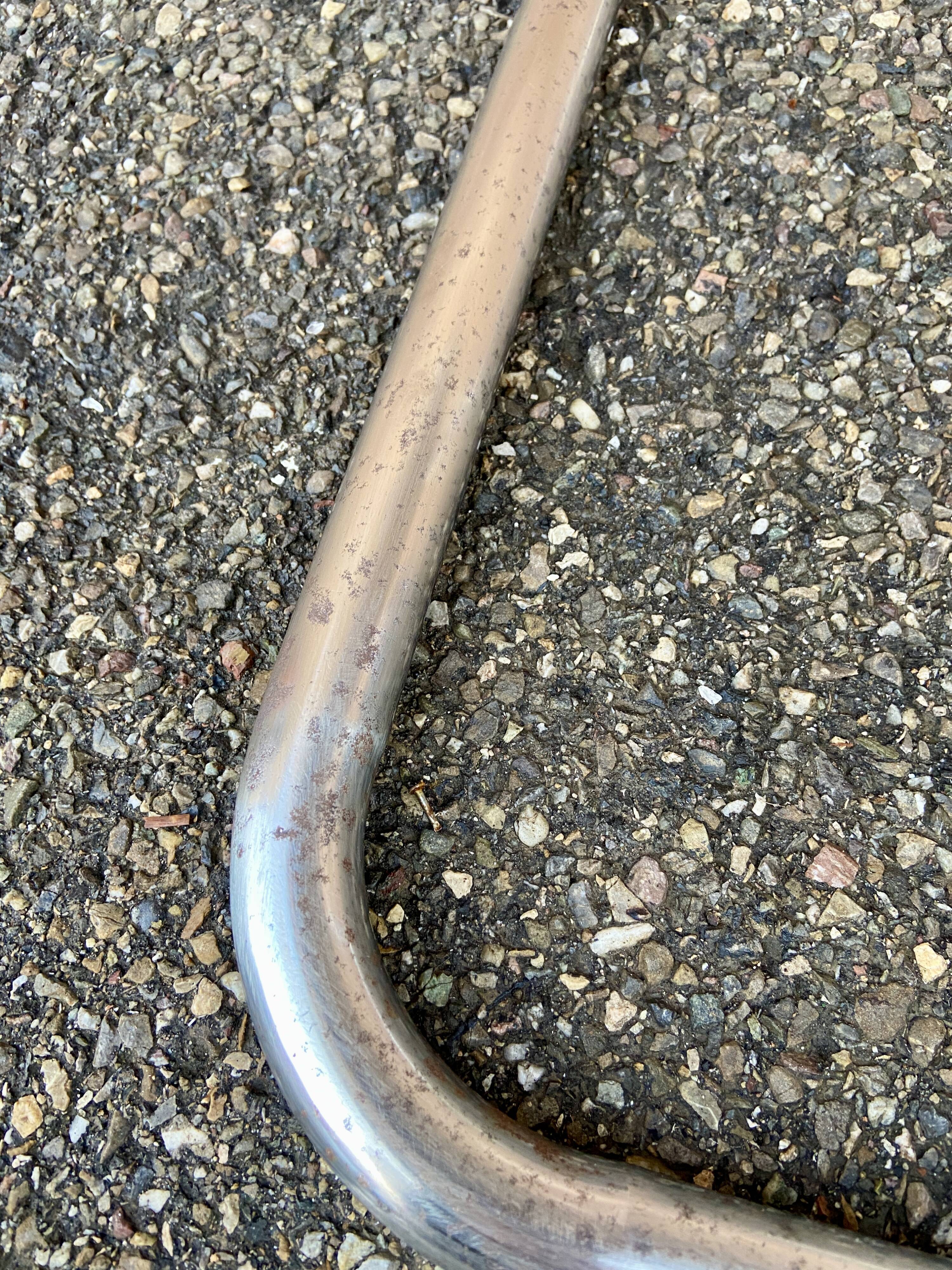 Pair of chairs Cesca B32 by Marcel Breuer Italy 1980