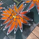 Coffee table with ceramic tile top