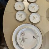 60s porcelain plate sets