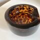Vide poche en verre soufflé écaille de tortue 1970 XL