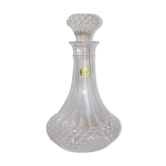 Carafe en cristal d'Arques vintage